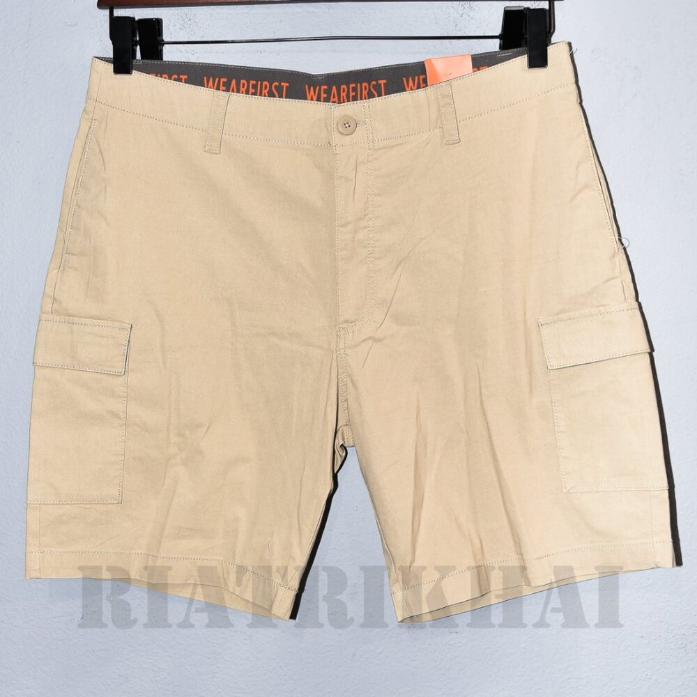 Wearfirst Men's Cargo Short-Tan - Picture 5 of 8